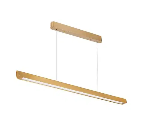 Svietidlá  LED Luster na lanku LED/36W/230V 3000/4000/6400K zlatá 23348