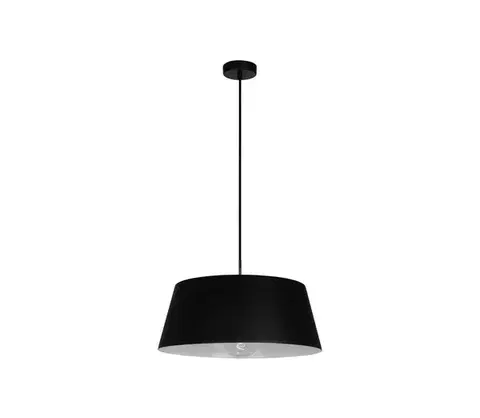 Svietidlá  62001661 - Luster na lanku FIONA 1xE27/60W/230V ø 48 cm čierna 62001661
