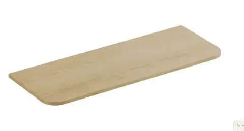 Príslušenstvo ArtCom Doska pod umývadlo OVALIA | dub cremona Typ: Doska 120 cm / 89-120