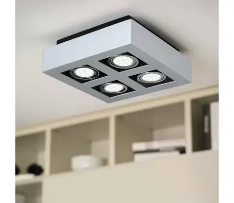 Svietidlá Eglo 91355 - LED Bodové svietidlo LOKE 1 4xGU10-LED/5W/230V 91355
