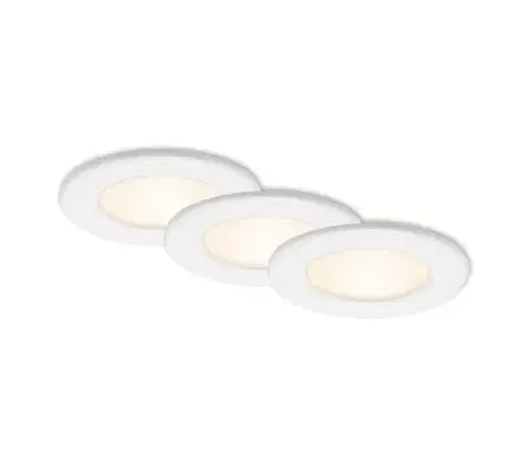 Svietidlá  SADA 3x LED kúpeľňových zapustených svietidiel LED/6W/230V 3000K IP44 biela 9A21966