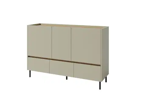 Komody Meblar  Komoda LUCA LC07 | eukalyptus/dub baltic