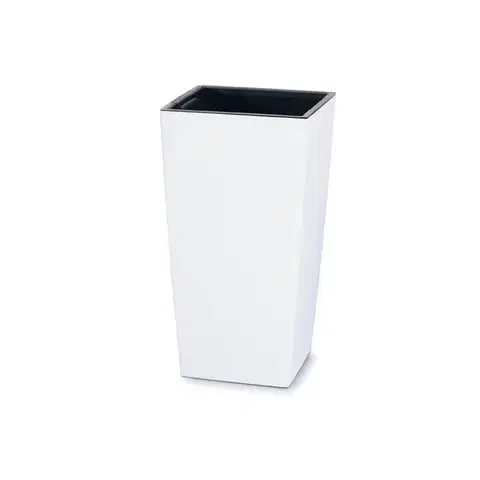 Kvetináče a truhlíky NABBI DURS200 plastový kvetináč 20 cm biela