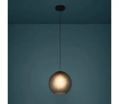 Svietidlá Eglo 390212 - Luster na lanku ARANGONA 1xE27/40W/230V dymová 390212