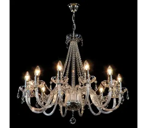 Svietidlá Wranovsky JWZ117122101 - Krištáľový luster na reťazi BONTON 12xE14/40W/230V JWZ117122101