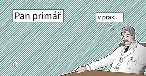 Komiksy Pan Primář v praxi