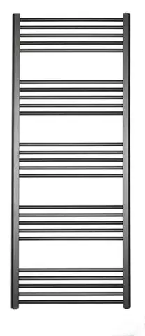 Radiátory do kúpeľne Radiátor kombinovaný SAT KD 150x45 cm čierna matná SATRAKD4501500BL SATRAKD4501500BL