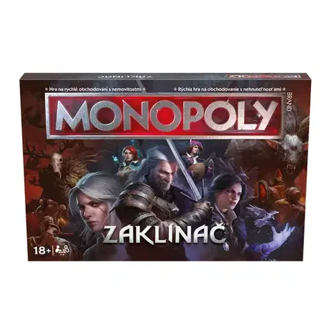Párty hry Monopoly Zaklinac