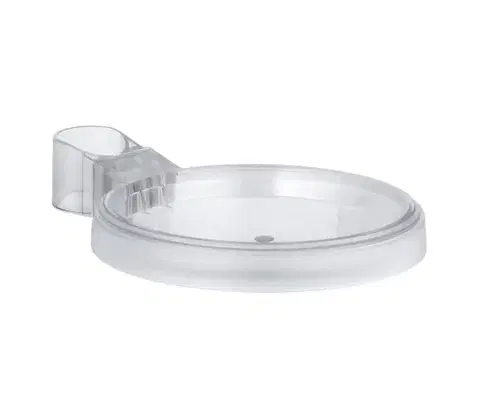 Svietidlá GROHE 27206000 - Miska na mydlo RELEXA pre sprchovú tyč O 22 alebo 25 mm, priehľadná 27206000