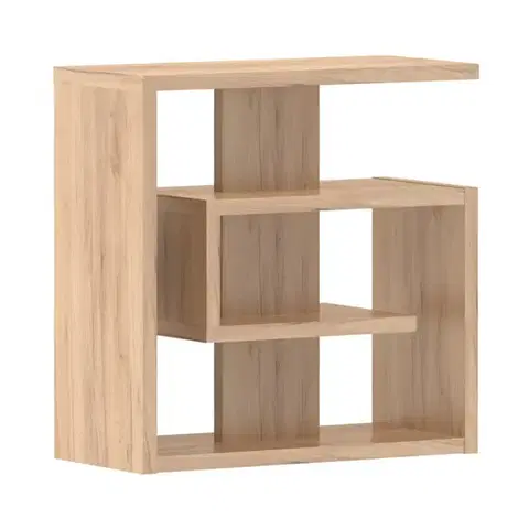 Konferenčné stolíky KONDELA Vandia príručný stolík dub artisan