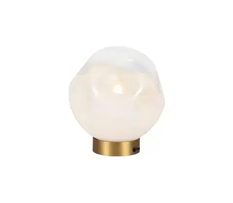Lampy Viokef Lighting Stolná lampa VANA 1xE27/40W/230V krémová/zlatá 4313800