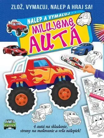 Nalepovačky, vystrihovačky, skladačky Milujeme autá