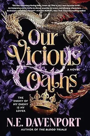 Sci-fi a fantasy Our Vicious Oaths - N. E. Davenport