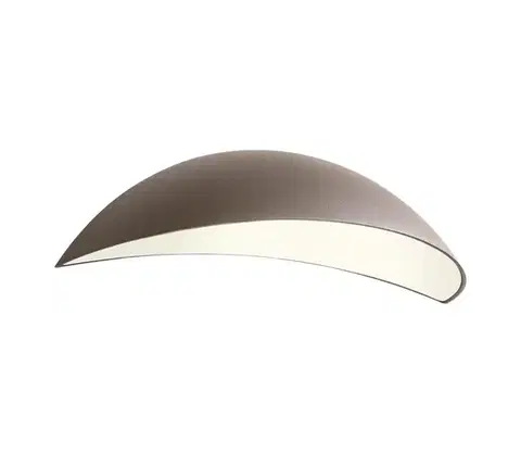 Svietidlá Redo 90236 - LED vonkajšie nástenné svietidlo PALMA LED/18W/230V IP54 hnedé 90236