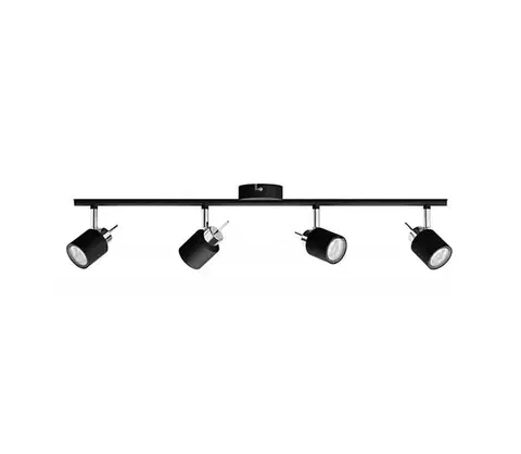 Svietidlá Philips - Bodové svietidlo MERANTI 4xGU10/35W/230V čierna 8719514465435
