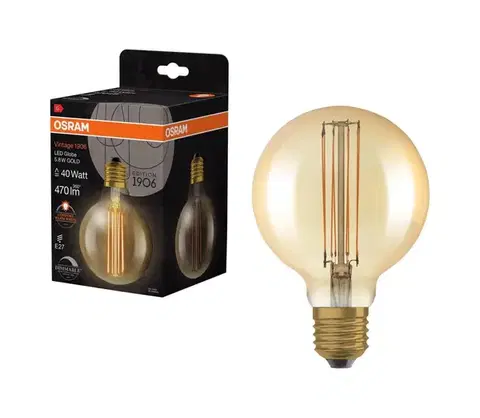 LED osvetlenie LED stmievateľná žiarovka VINTAGE FILAMENT E27/5,8W/230V 2200K - Osram 4058075761759