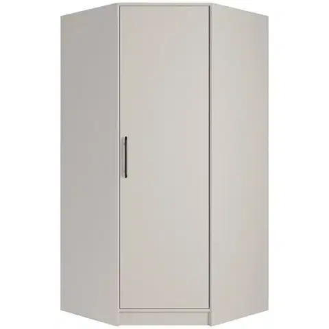 Šatníkové skrine Skriňa Smart Sr4 1dn Cashmere