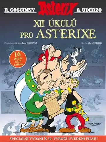 Dobrodružstvo, napätie, western Asterix - XII úkolů pro Asterixe - Speciální edice - René Goscinny,Michal Lázňovský,Albert Uderzo