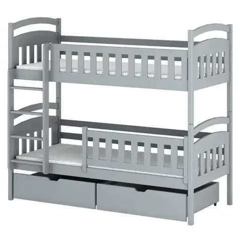 Poschodové postele Posteľ Ignas 80x160 grey
