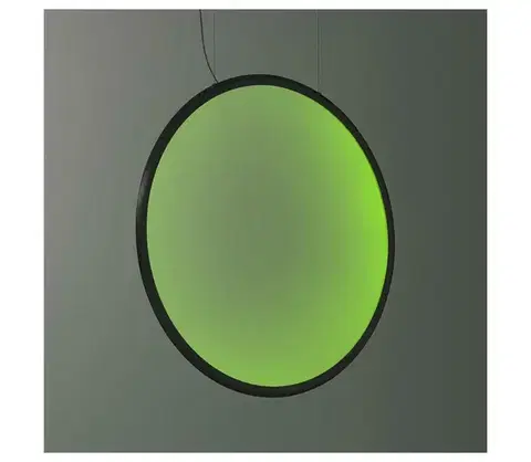 Svietidlá Artemide 1994330APP - LED RGBW Stm. luster na lanku DISCOVERY LED/79W/230V čierna 1994330APP