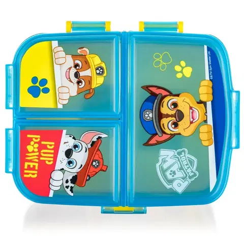 Boxy na desiatu Vetro-plus Box desiatový delený PATROLA 17,5 x 13 cm
