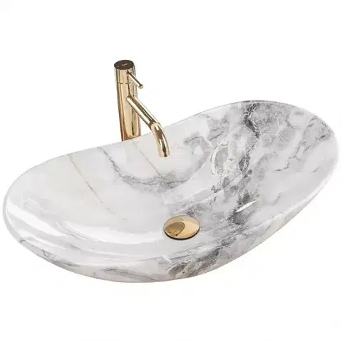 Umývadlá Umývadlo na dosku Royal Granit Shiny