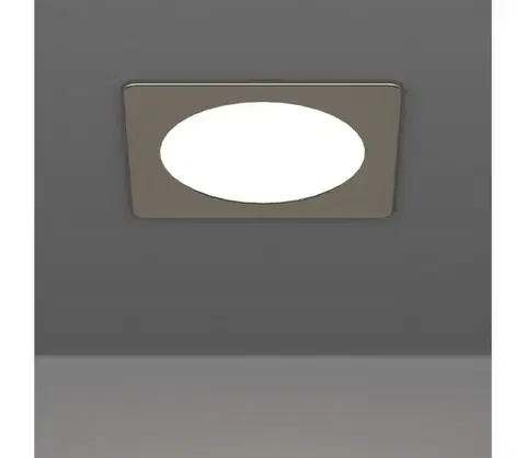 Svietidlá Eglo 901408 - LED zapustené stropné svietidlo FUEVA LED/6,3W/230V 11,9x11,9 cm chróm 901408