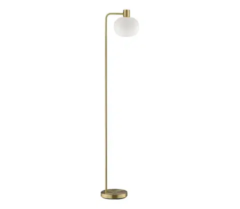 Lampy Brilliant - Stojacia lampa FANNY 1xE27/20W/230V mosadz 70250/18