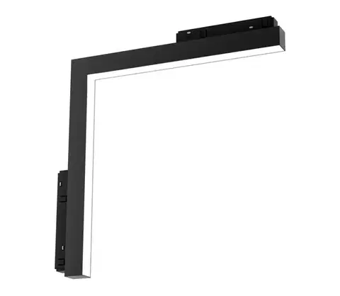 Svietidlá  LED Svietidlo do lištového systému MAGNETIC TRACK L-DOWN LED/24W/48V 3000K čierna ML8933