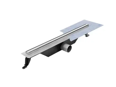 Sprchovacie kúty BESCO - Odtokový žľab VIRGO SLIM - Rozmer A - 80 cm ZLOL80VS