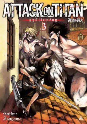 Komiksy Attack on Titan-gyűjtemény 3. - Shingeki no Kyojin 3. - Hajime Isayama