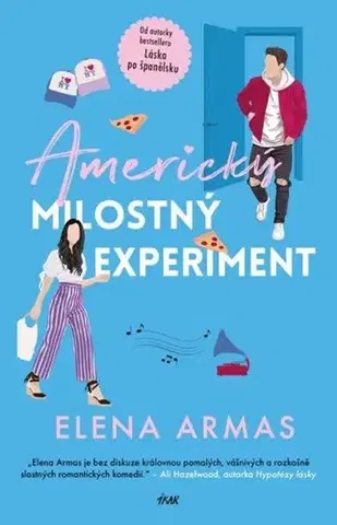 Romantická beletria Americký milostný experiment - Elena Armas,Ivana Kadlecová