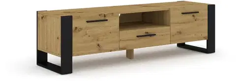 TV stolíky ArtBm TV stolík NUKA 160 | dub artisan