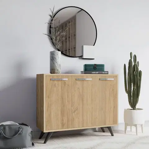 Komody Viacúčelová skrinka Piffa - Oak