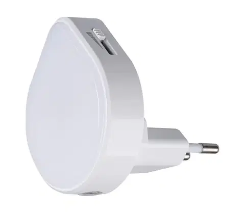 Svietidlá  37396 - LED orientačné svietidlo so senzorom do zásuvky ULOV LED/0,5W/230V 37396