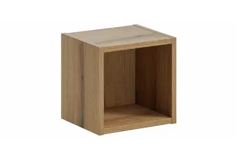 Skrinky do kúpeľne ArtCom Regál do kúpeľne NOVA Oak 83-27-Q