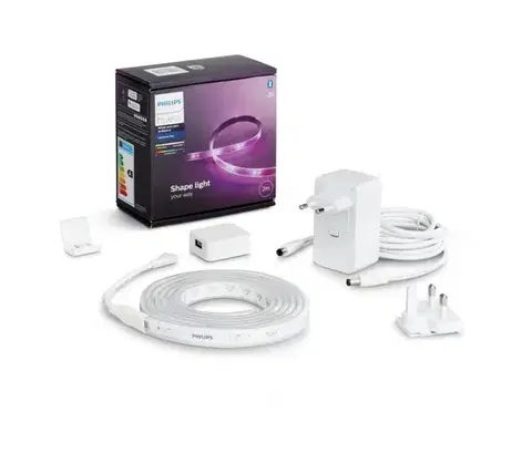 LED osvětlení Základná sada - LED RGBW Stmievateľný pásik Philips Hue WACA 2m LED/20W/230V 871869970342400
