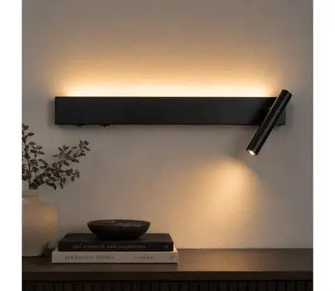 Svietidlá BRILAGI - LED nástenné bodové svietidlo ARLIX LED/3W/230V + LED/7W čierne CRI 90 BRI975