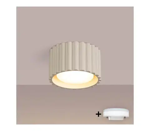 Svietidlá BRILAGI - LED bodové svietidlo SFERA 1xGX53/30W/230V, Ø 10 cm, krémové BR.1792