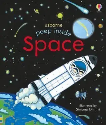 V cudzom jazyku Peep Inside Space - Anna Milbourne