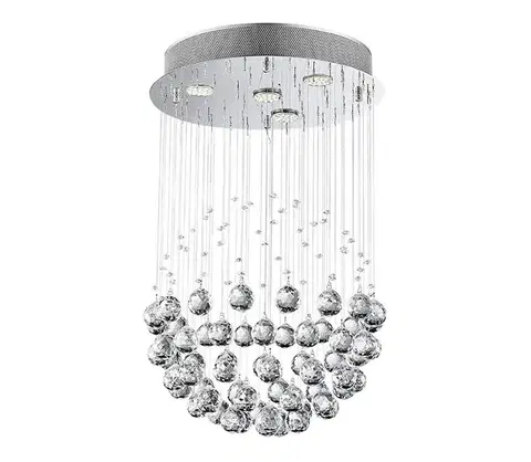 Svietidlá LUXERA  - Krištáľový prisadený luster XAVER 4xGU10/50W/230V 