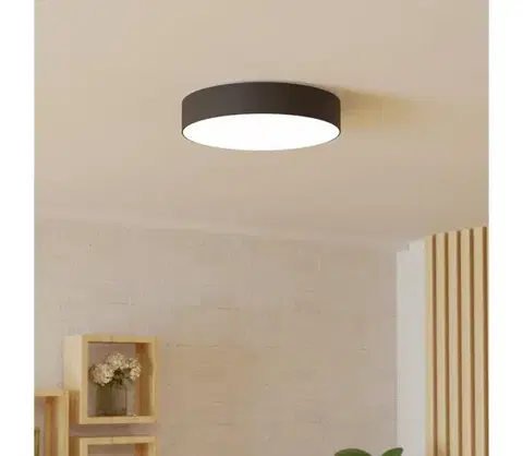 Svietidlá Eglo 901903 - LED RGBW stmievateľné stropné svietidlo GALLIZZI-Z LED/15W/230V pr.39cm čierna 901903