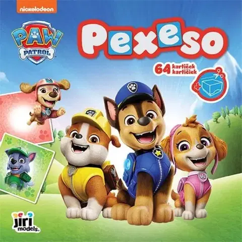 Pre deti a mládež Pexeso v zošite Labková patrola
