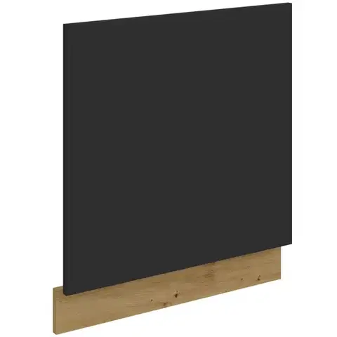 Dvierka a čelá zásuviek pre kuchynske skrinky Dvierka na umývačku Zm Aria-Bl/Ar Anti Fingerprint 570x596