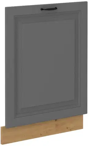Kuchynské skrinky STELLA ZM 713X596 dvierka na umývačku riadu, stredne šedá/dub Artisan
