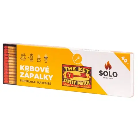 Záhradné grily SOLO Zápalky krbové KR 40