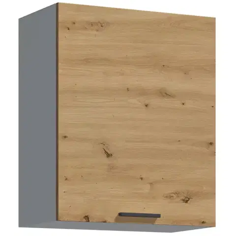 Kuchynské skrinky visiace Kuchynská skrinka Economic G60 biela/artisan
