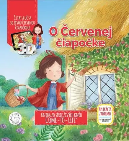 3D, magnetické, priestorové knihy O Červenej čiapočke (3D)