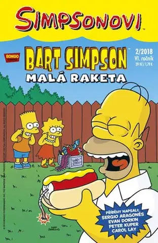 Komiksy Simpsonovi - Bart Simpson 2/2018 - Malá raketa - Matt Groening