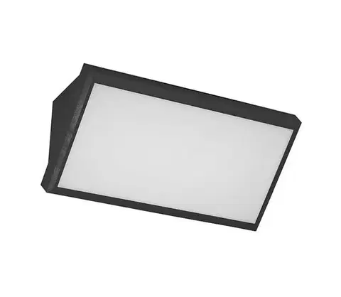 Svietidlá  LED Vonkajšie nástenné svietidlo LED/12W/230V 6400K IP65 čierna 6809